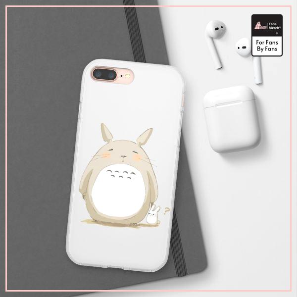 Cute Totoro Pinky Face iPhone Cases