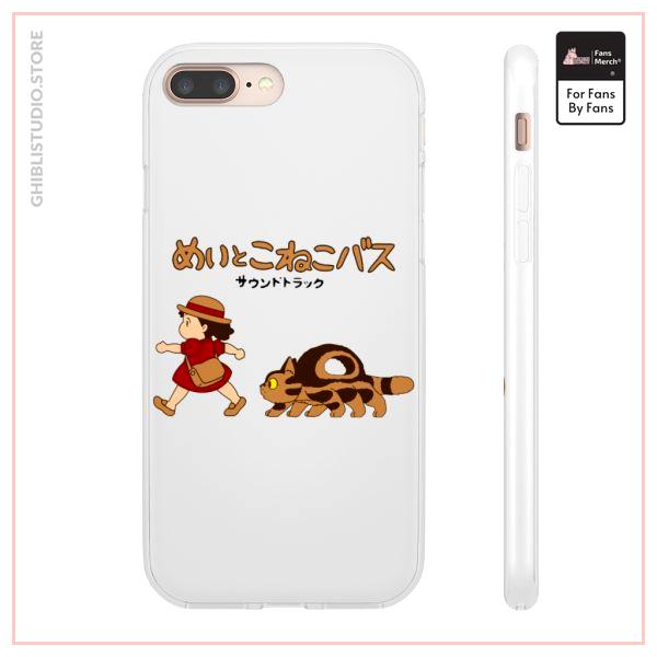 My Neighbor Totoro Cat Bus and Mei iPhone Cases