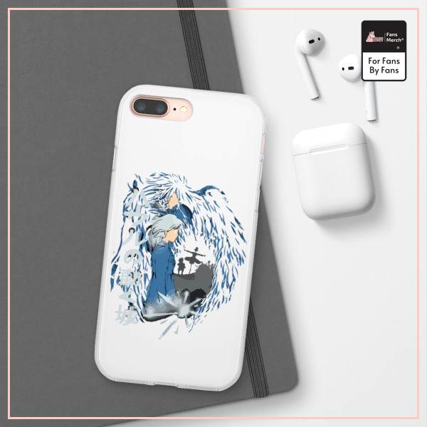 Howl's Moving Castle Sketch iPhone Cases