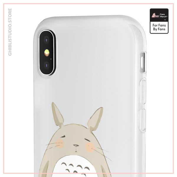 Cute Totoro Pinky Face iPhone Cases