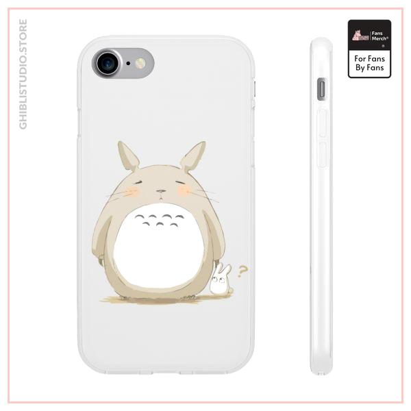 Cute Totoro Pinky Face iPhone Cases
