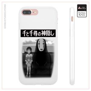 Spirited Away - Chihiro et No Face dans le train Coques et skins iPhone