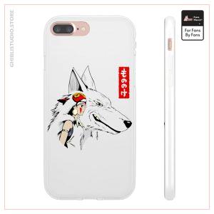 Princess Mononoke - San and The Wolf iPhone Cases