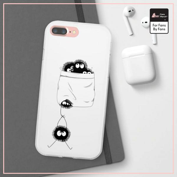 Spirited Away - Soot Ball in pocket iPhone Cases