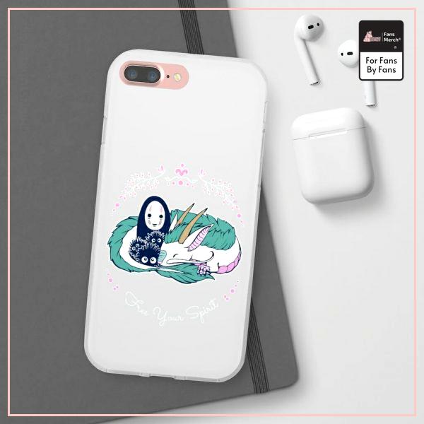 Spirited Away - No Face and Haku Dragon iPhone Cases