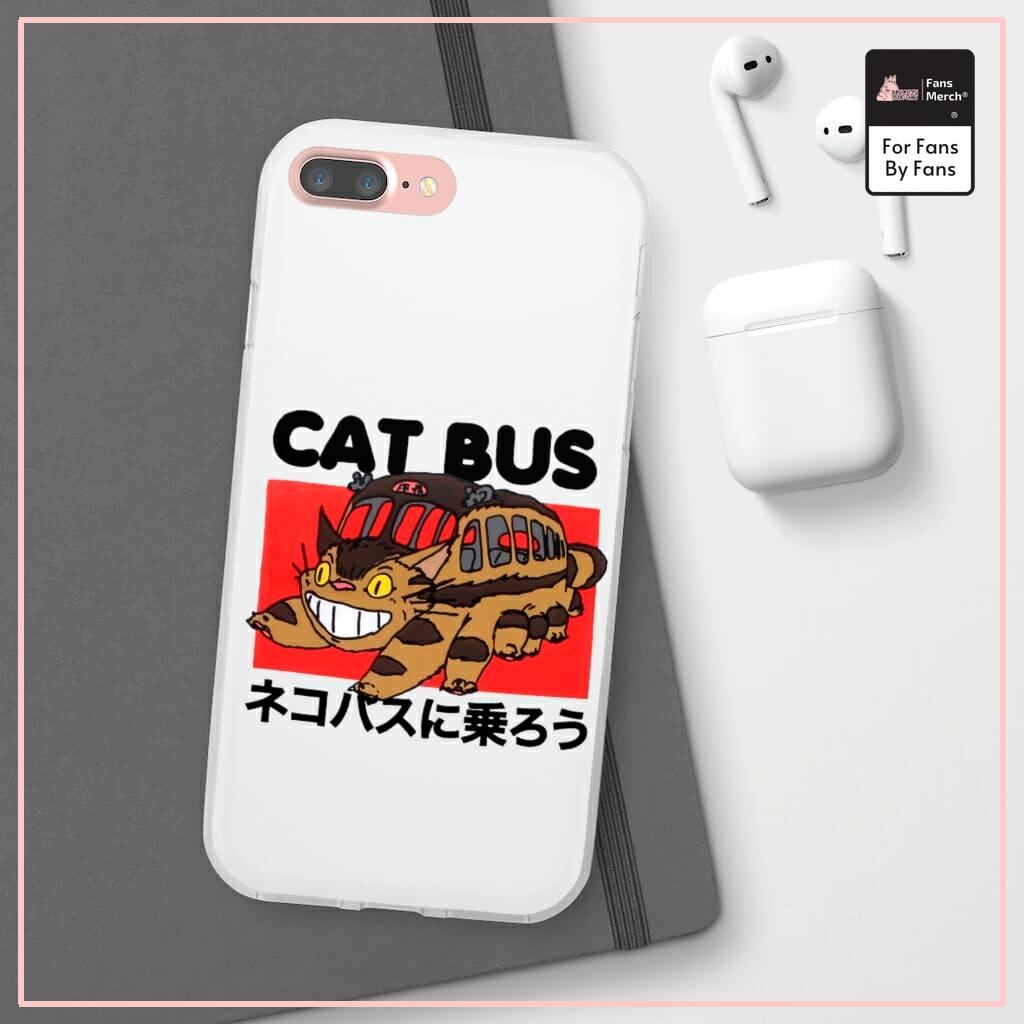 My Neighbor Totoro Cat Bus Smiling IPhone Case - Ghibli Merch Store -  Official Studio Ghibli Merchandise