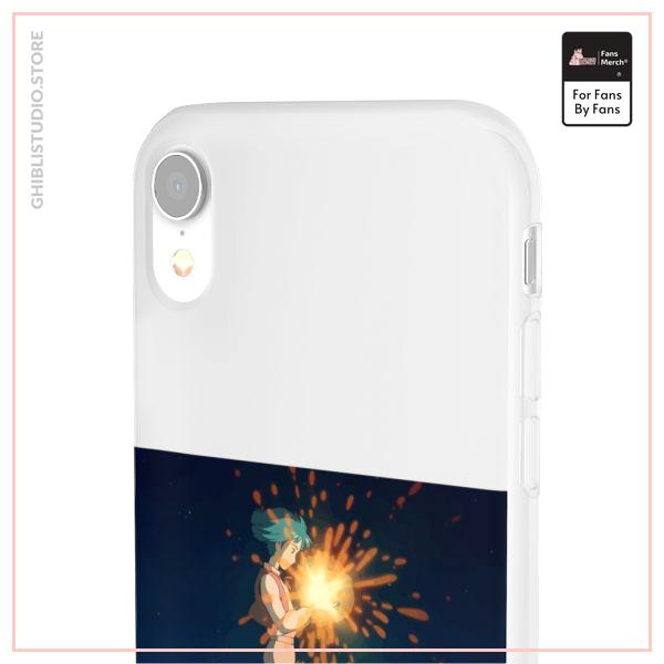 Howl's Moving Castle - Howl meets Calcifer iPhone Cases