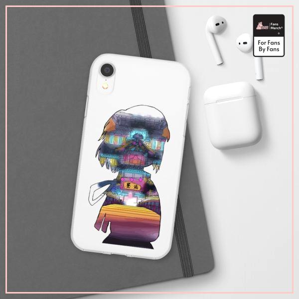 Spirited Away - Sen and The Bathhouse Cutout Colorful iPhone Cases