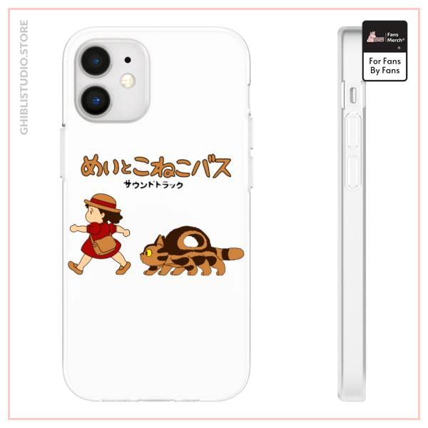 My Neighbor Totoro Cat Bus and Mei iPhone Cases