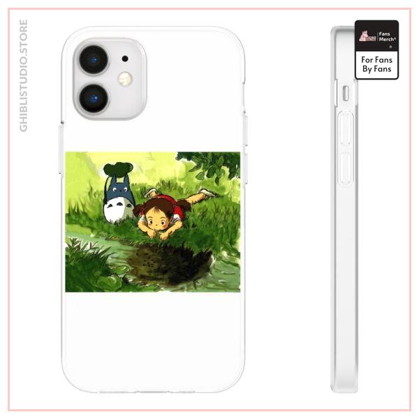 My Neighbor Totoro - Playing Mei iPhone Cases