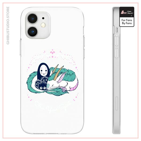 Spirited Away - No Face and Haku Dragon iPhone Cases