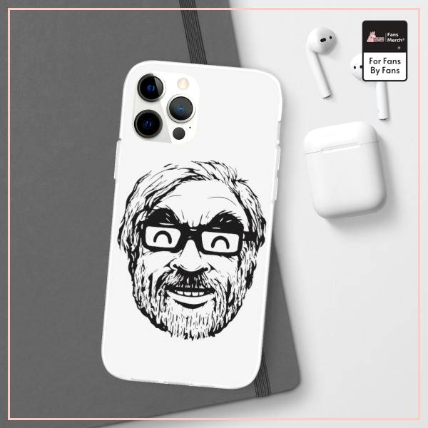 Ghibli Studio - Hayao Miyazaki Portrait iPhone Cases