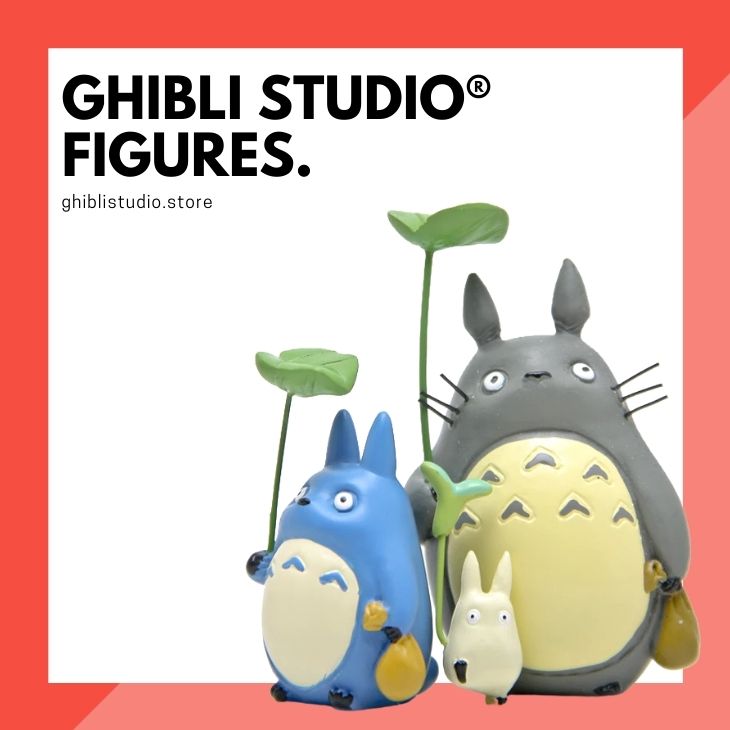 Studio Ghibli Figures 5pcs/lot 7.5-10.5CM