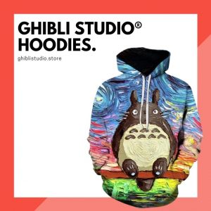 Áo khoác hoodie Ghibli Studio