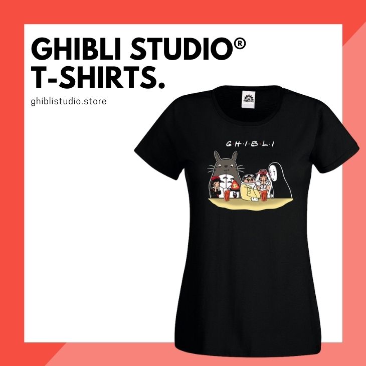 OFFICIAL Ghibli Studio T-Shirts【 Update February 2024】