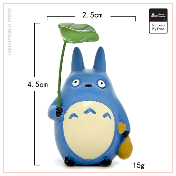 Totoro Family With Leaf Figure