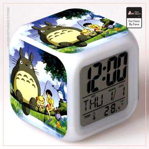 Horloge numérique à DEL Totoro