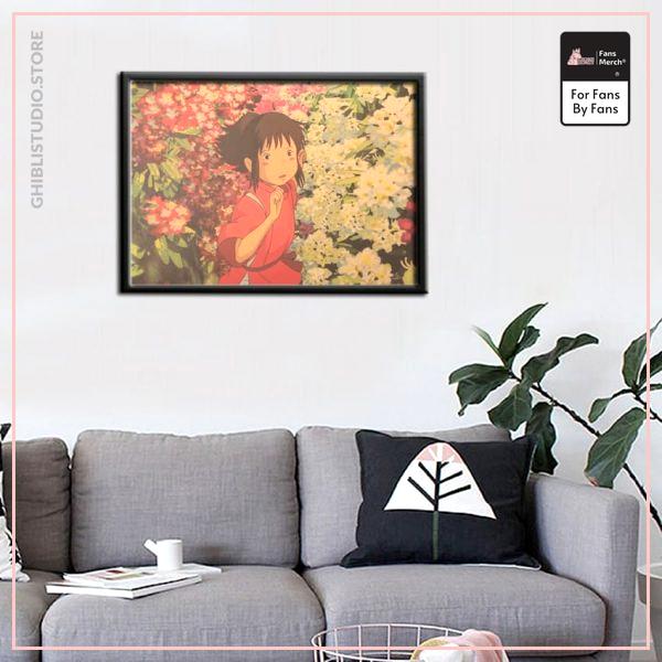 TIE LER Famous Anime Movie Spirited Away Kraft Paper Poster Bar Cafe Decorative Painting Room Wall 5 - Ghibli Studio Store