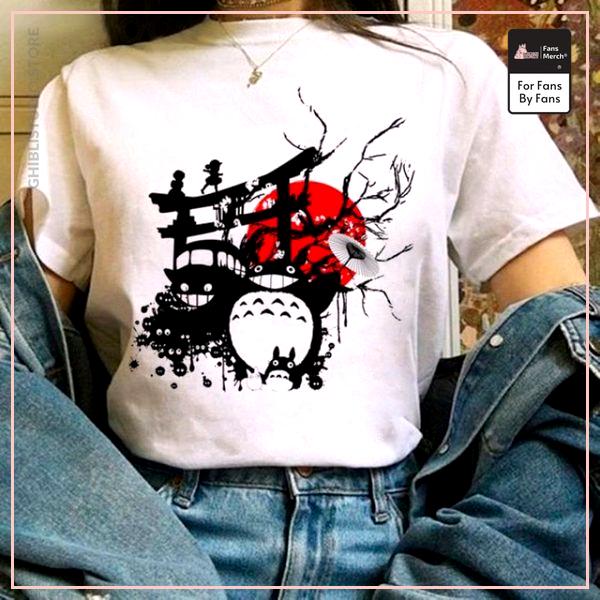 Ghibli Studio Totoro And Friends T shirt 22 Styles