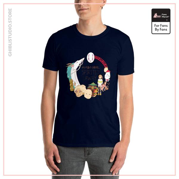 Spirited Away Compilation Characters T Shirt Unisex