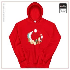 Spirited Away Compilation Characters Sweat à capuche unisexe