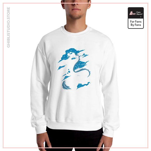 Spirited Away - Sen Riding Haku Dragon Sweatshirt