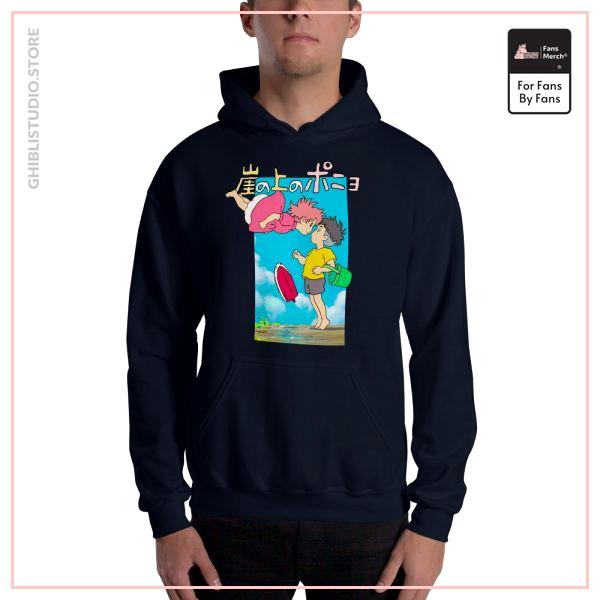 Ponyo On The Cliff By The Sea Poster Hoodie Unisex