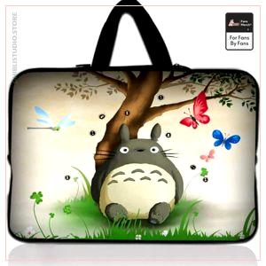 Túi đựng máy tính xách tay Totoro cho Macbook iPad Dell Asus