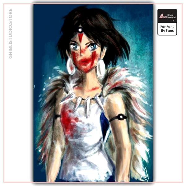 Princess Mononoke Spirited Away Silk Poster Canvas 8 Styles