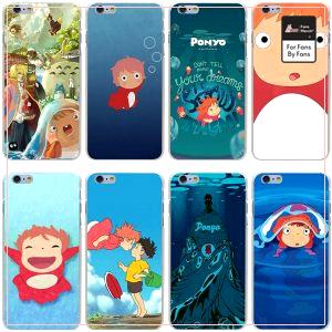 Coque transparente Ponyo On The Cliff pour iPhone