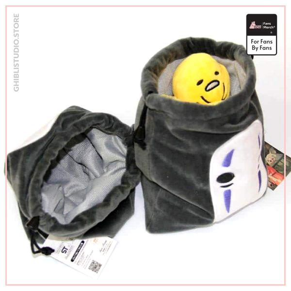 Spirited Away No Face Kaonashi Drawstring Bag 22X20cm