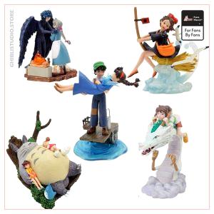 Studio Ghibli Figures 5 cái / lốc 7,5-10,5 CM