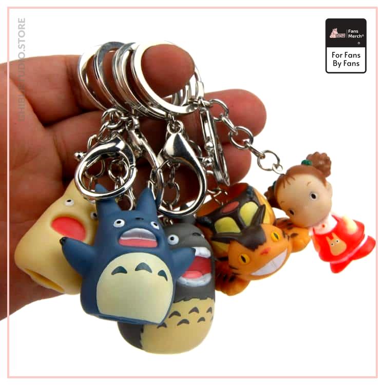 Ghibli Studio Cutest Characters Keychains 6pcs/lot - Ghibli Store