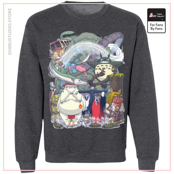 Ghibli Highlights Movies Characters Collection Sweatshirt
