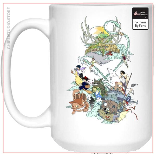 Ghibli Characters Color Collection Mug