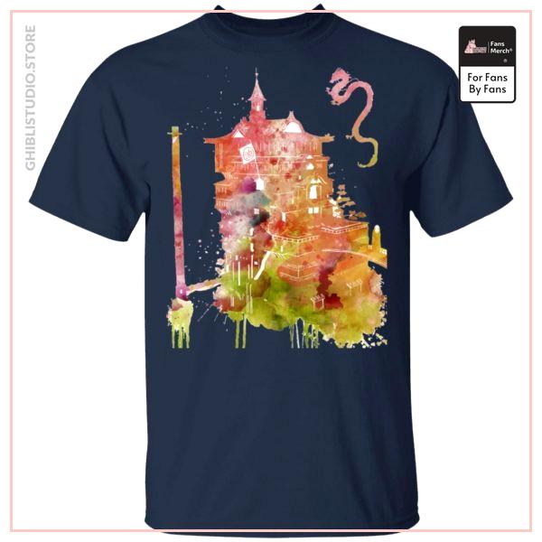 Spirited Away - The Bathhouse Color Cutout T Shirt