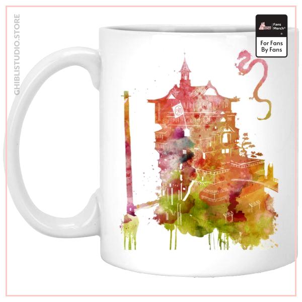 Spirited Away - The Bathhouse Color Cutout Mug