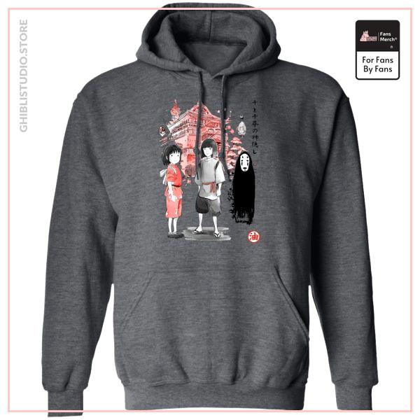 Spirited Away - Sen and Friends by the Bathhouse Hoodie