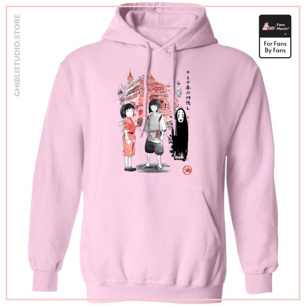 Spirited Away - Sen and Friends by the Bathhouse Hoodie