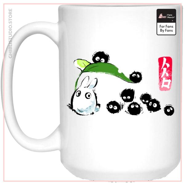 Mini Totoro and the Soot Balls Mug
