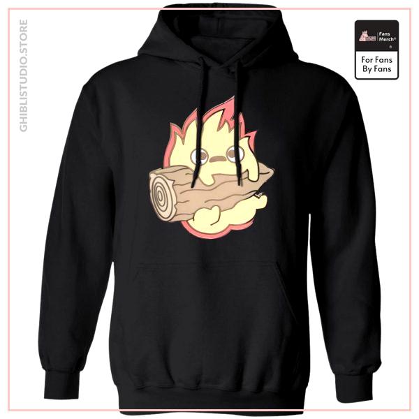 Howl's Moving Castle - Calcifer Chibi Hoodie