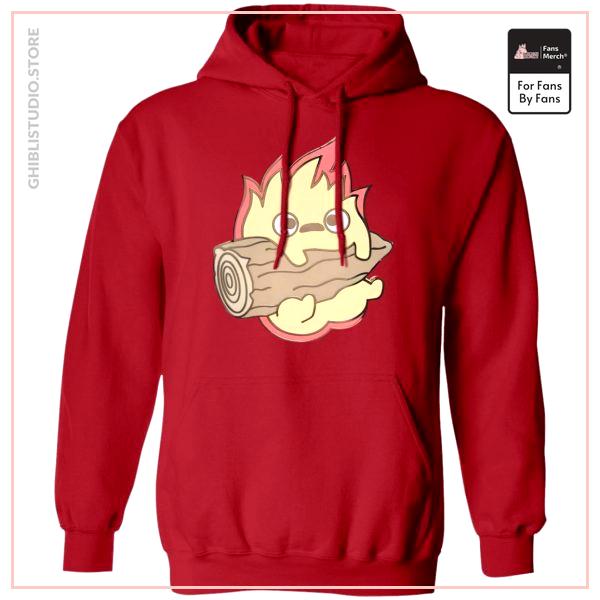Howl's Moving Castle - Calcifer Chibi Hoodie