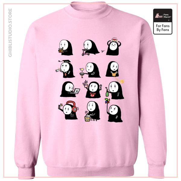 Cute No Face Kaonashi Collection Sweatshirt
