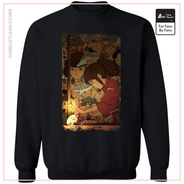 Spirited Away Movie China Poster Sweatshirt