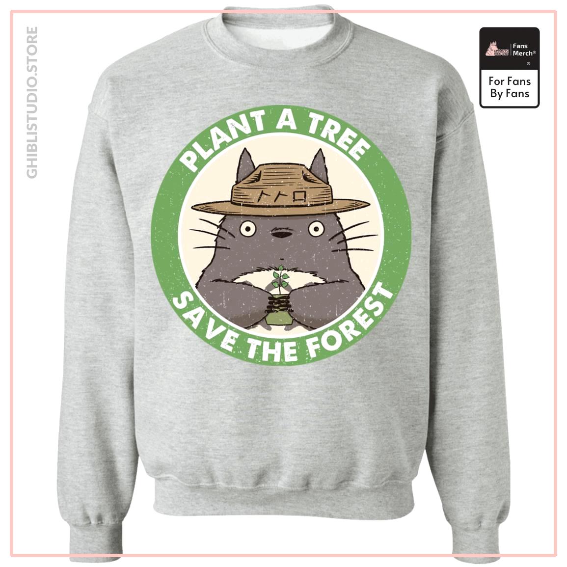 My Neighbor Totoro - Pflanzen Sie einen Baum Save the Forest Sweatshirt