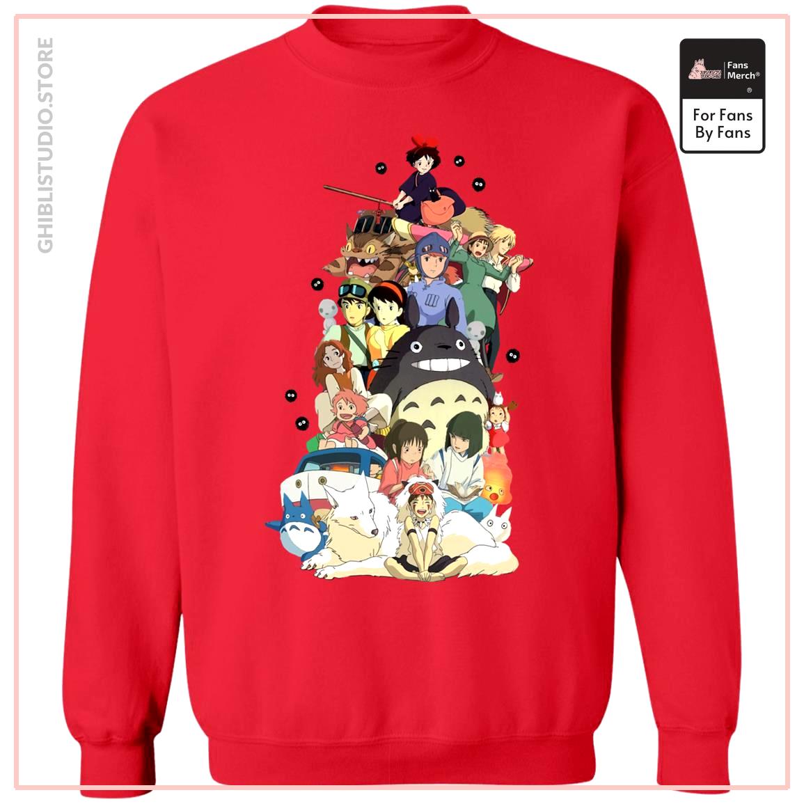 Spirited Away Animated Character Movie Sweatshirt - Ghibli Merch Store -  Official Studio Ghibli Merchandise