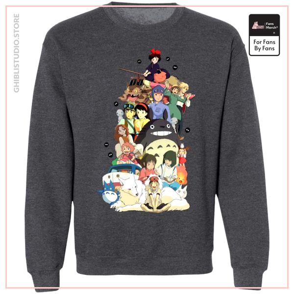 Ghibli Movie Characters Compilation Sweatshirt