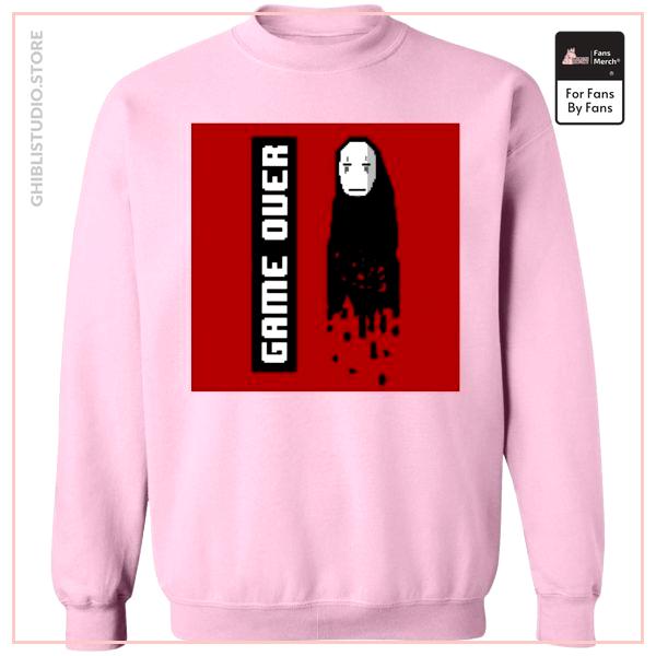Spirited Away No Face 8 BIT Game Over Sweatshirt