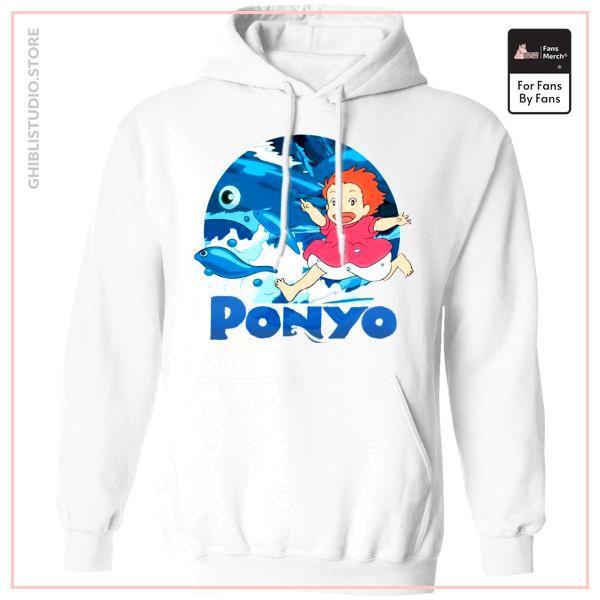 Ghibli Studio Ponyo On The Waves Hoodie Unisex