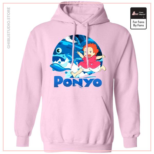 Ghibli Studio Ponyo On The Waves Hoodie Unisex